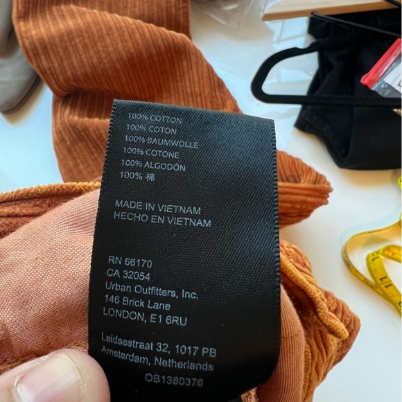 Urban Outfitters Taylor Swift Midnights BDG High Rise Baggy Corduroy Pants- 31 - Picture 13 of 14